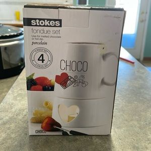 Brand new never used! Fondue set!